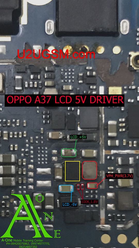 Oppo A37 Giải pháp hiển thị ánh sáng LCD Jumper Cách giải quyết vấn đề