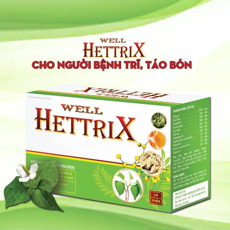 WELL HETTRIX HỖ TRỢ THANH NHIỆT, NHUẬN TRÀNG – FRIZE