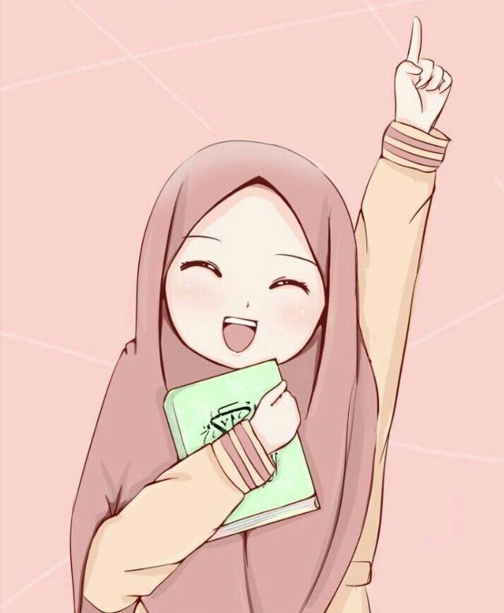 Gambar: Foto Kartun Lucu Muslimah Dan Chibi - Anidraw