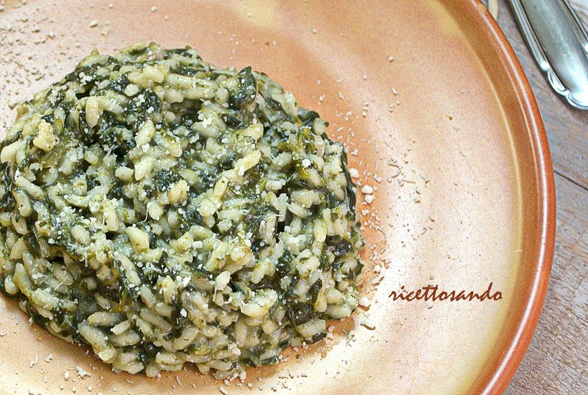 risotto agli spinaci