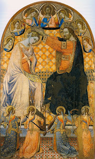 Virgin Mary Honored By Jacopo di Mino del Pellicciaio