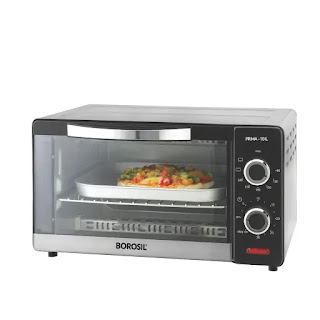 Borosil Prima 10-Litre OTG 1000 Watts with 3 Cooking Modes Borosil Prima 10-Litre OTG 1000 Watts with 3 Cooking Modes