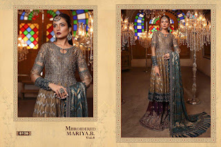 Shree fab Mbroidered mariya b vol 8 Pakistani Suits