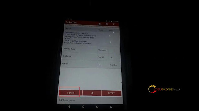 .Launch x431 pro3 Enables Hyundai Service Interval 22