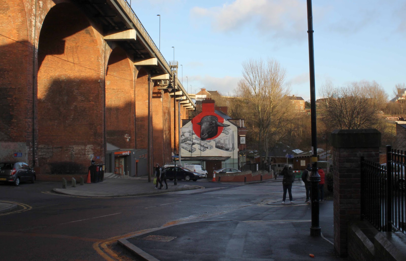 Gaia New Mural In Newcastle, UK StreetArtNews