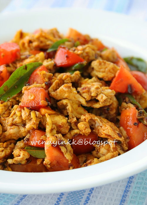 Table for 2.... or more: Curried Scrambled Eggs - Eggs #3