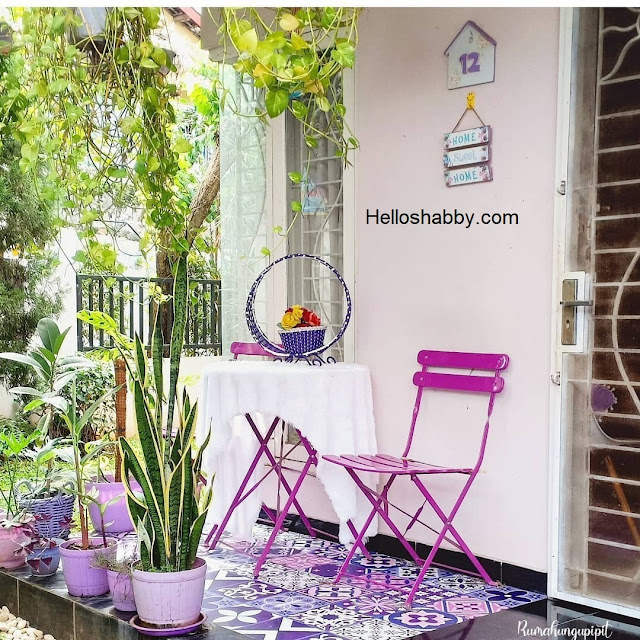 Mungil tapi Cantik, Desain Taman Minimalis di Teras Depan Rumah yang