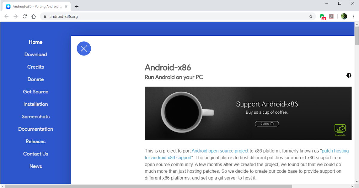 how to use android studio x86