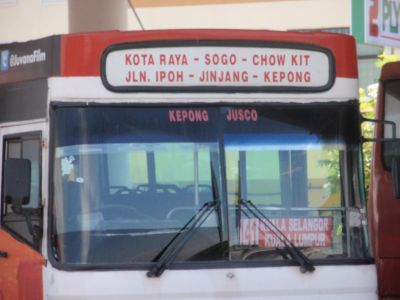 Borneotip Bus Selangor No 141 To Kuala Selangor