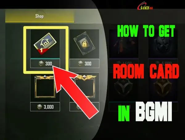 7 days unlimited room card price, bgmi room, how to get esports room card in BGMI