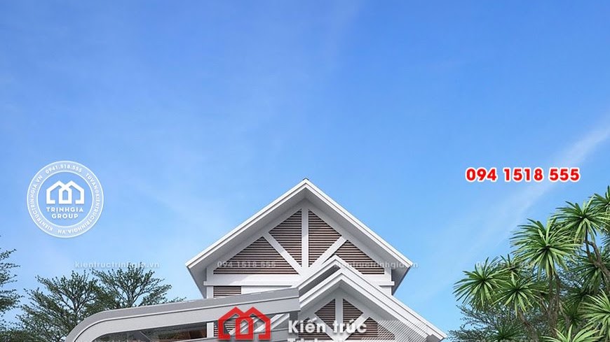 Mẫu nhà cấp 4 có gác lửng đẹp hiện đại được yêu thích nhất - Mã số BT1009 - Ảnh 1