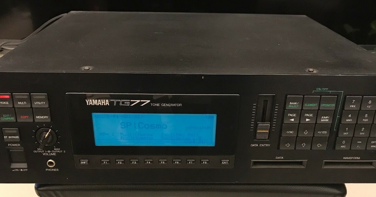 MATRIXSYNTH Yamaha TG77 FM AWM Synth Module SN JX01006