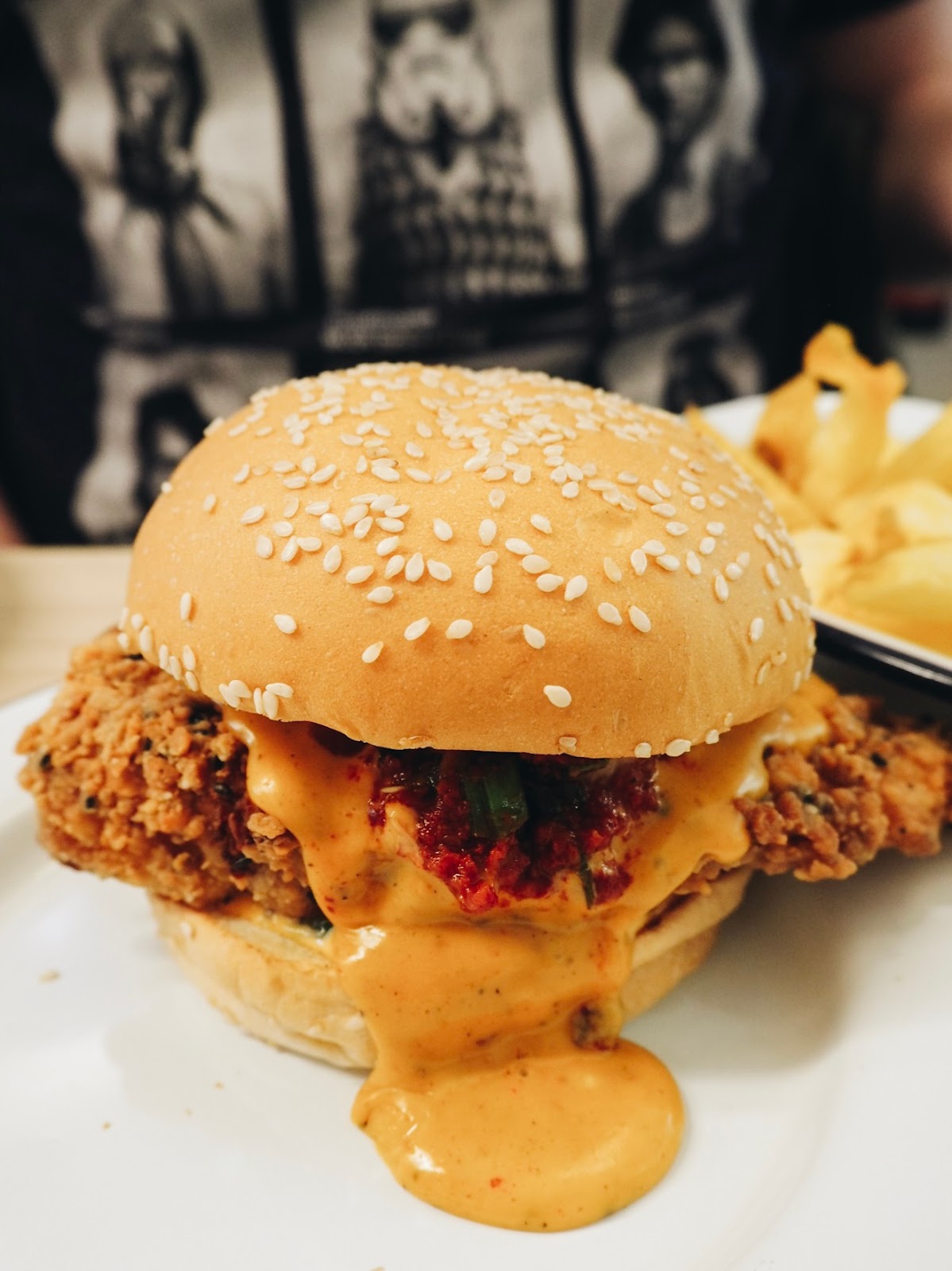 Korean Fried Chicken on Aungier Street Chimac, Dublin 2 French