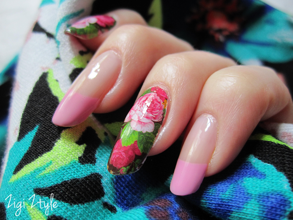 Tutorial Full Nail Water Decals ZigiZtyle