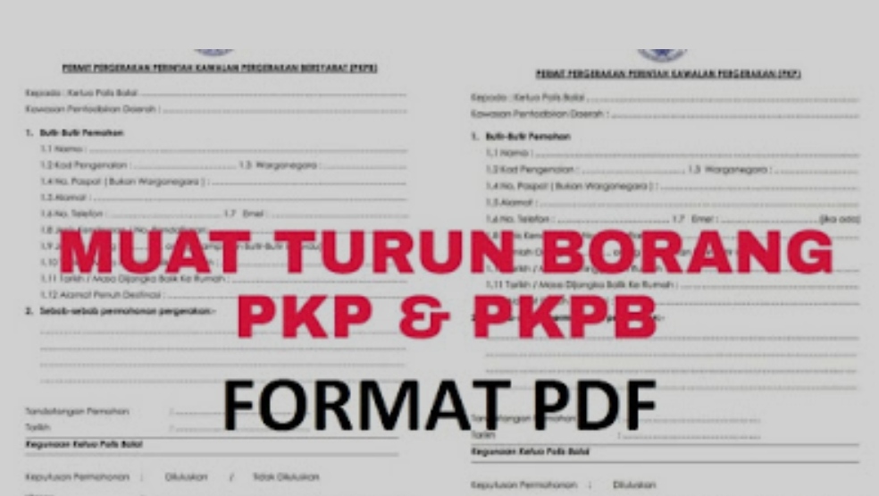 Borang rentas negeri pkp pdf