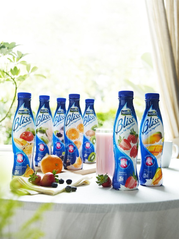 Have a lovely Day ahead GooD Diet BaLancE wiTh NeStLÉ® BliSS® YoguRt dRinK