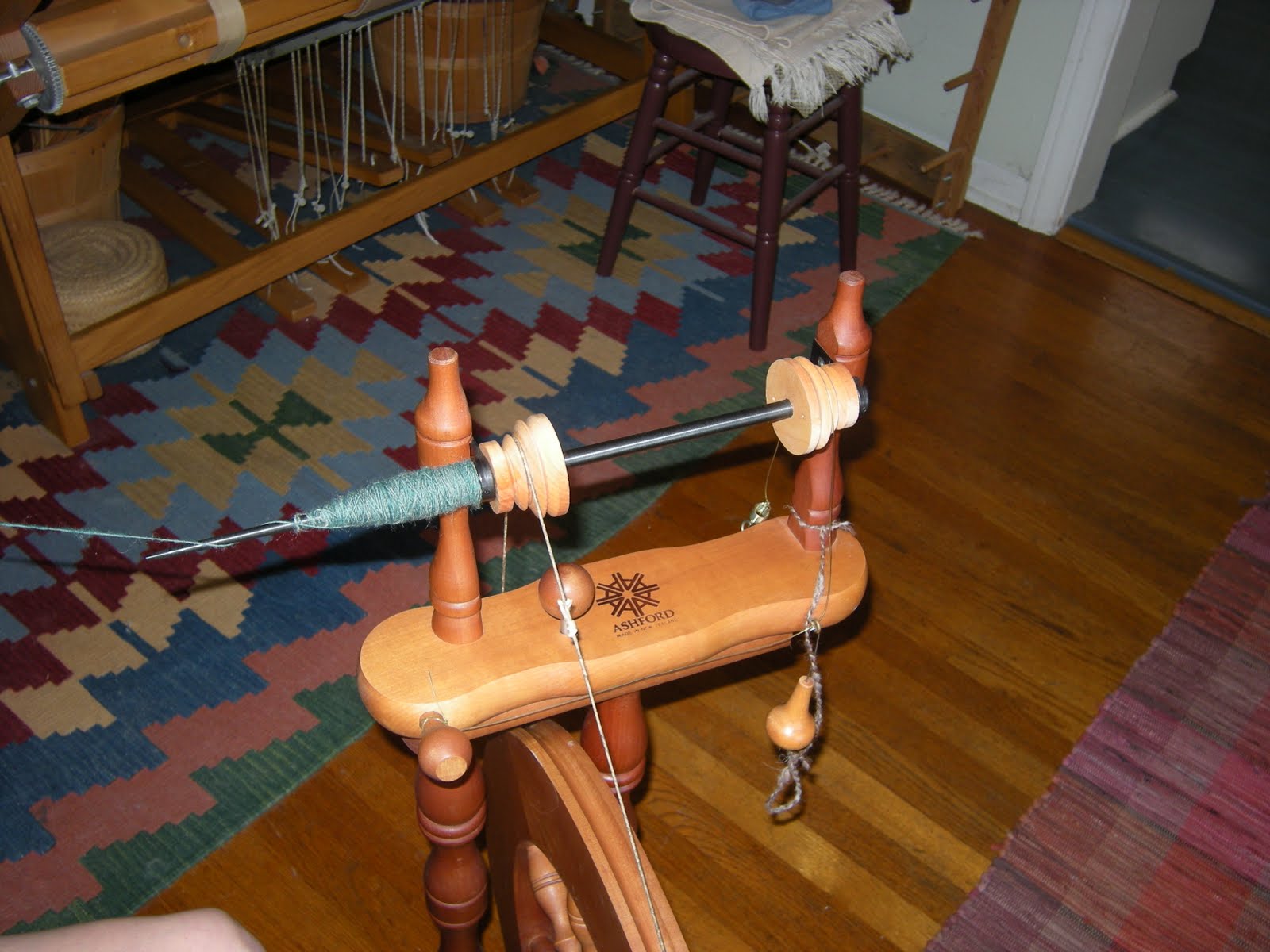 San Diego Fiber Artist Quill Spindle