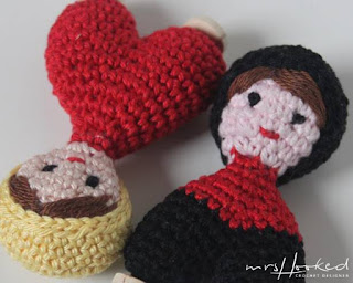 PATRON GRATIS MUÑECA CORAZON AMIGURUMI 48501 👩❤️