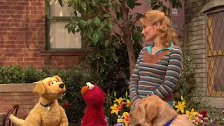 Gina, Brandeis, Elmo, Sesame Street Episode 4307 Brandeis Is Looking For A Job