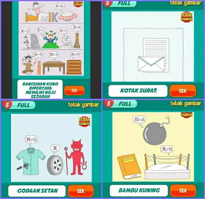 Kunci Tebak Gambar Level 62 Tebak Gambar
