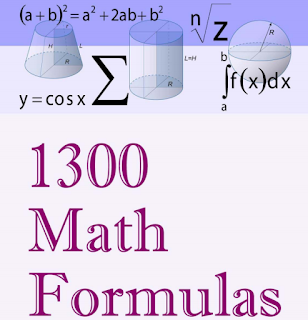 1300 math formulas Alex Svirin | Math Formulas pdf