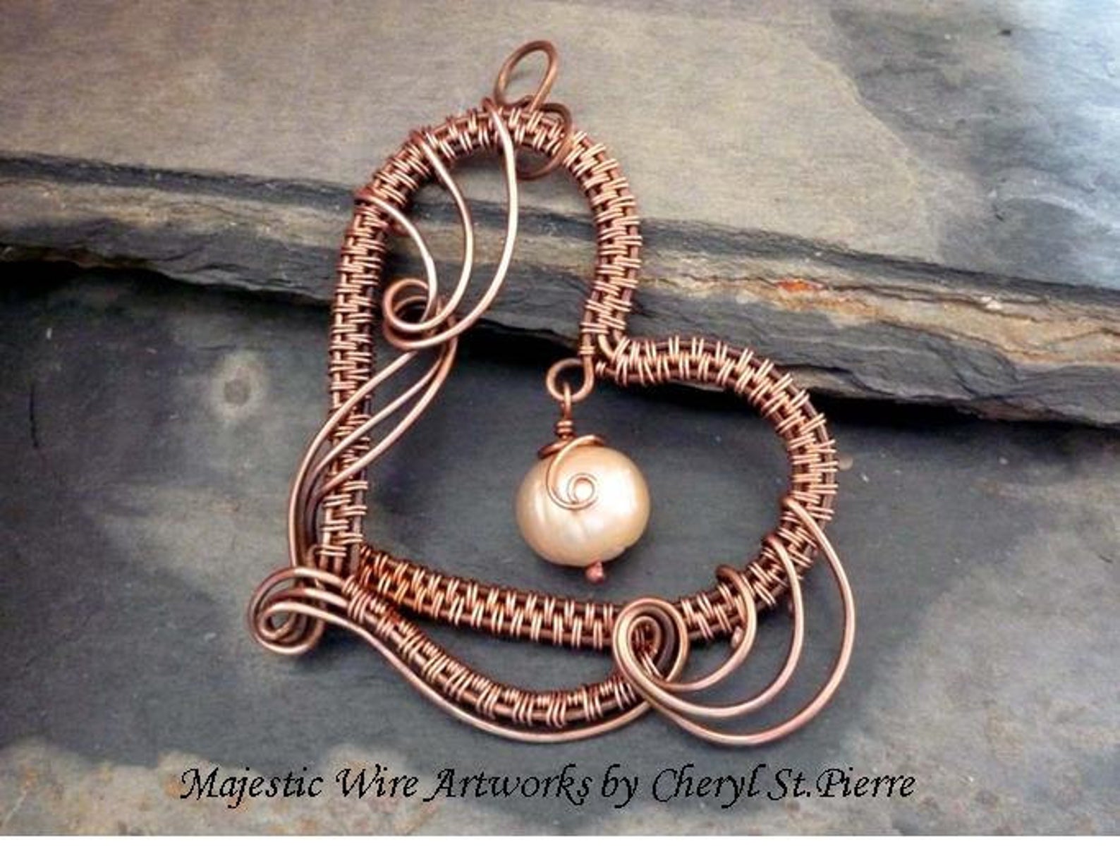 Swirly Wire Woven Jewelry Tutorials by majesticwireartworks / The