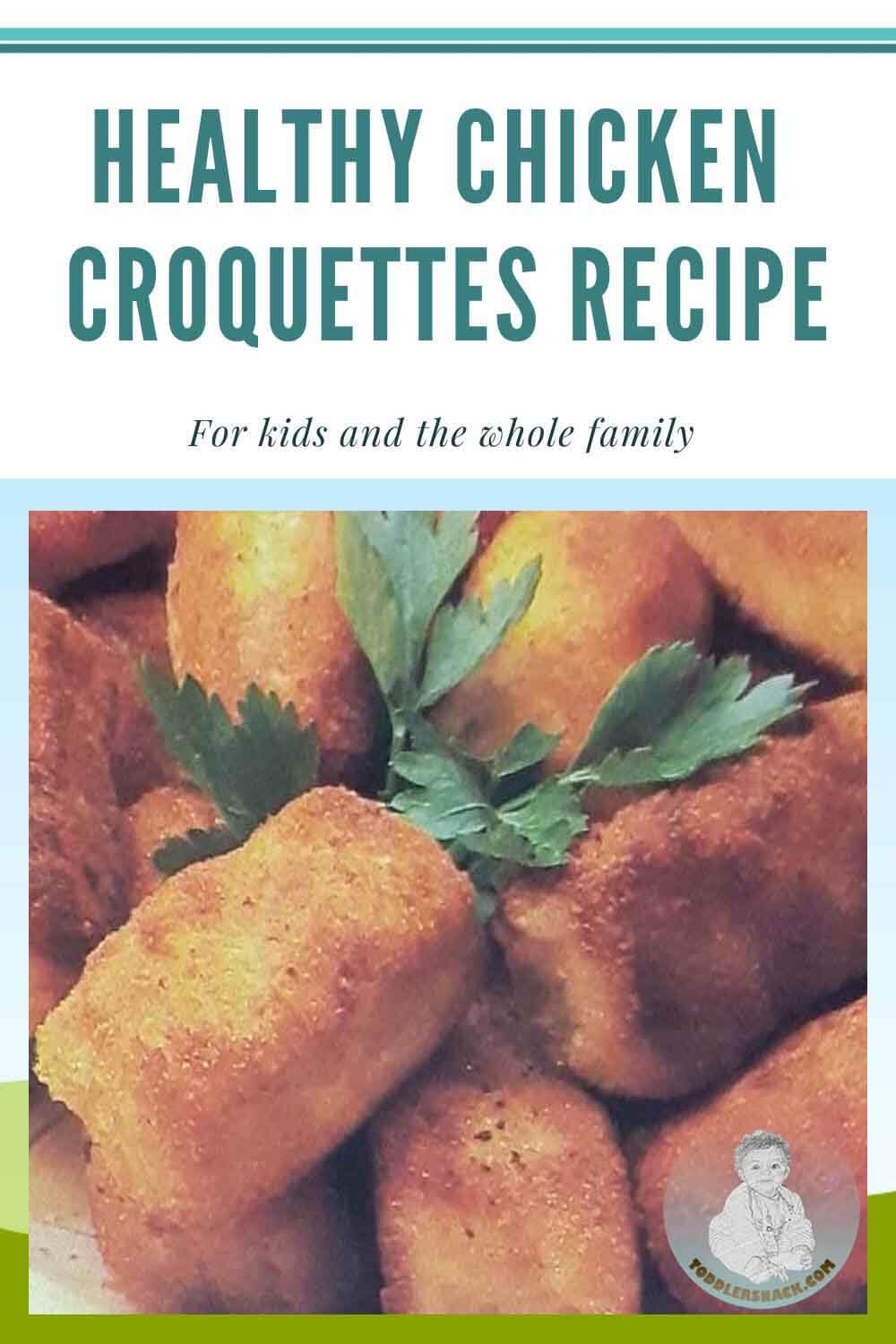 CHICKEN CROQUETTES RECIPE The Easiest Way
