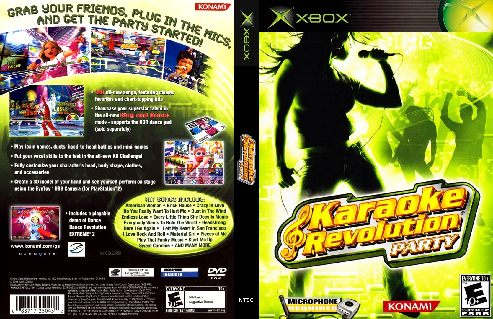 XBOX REALM XBOX 1 CLASSIC Karaoke Revolution Party