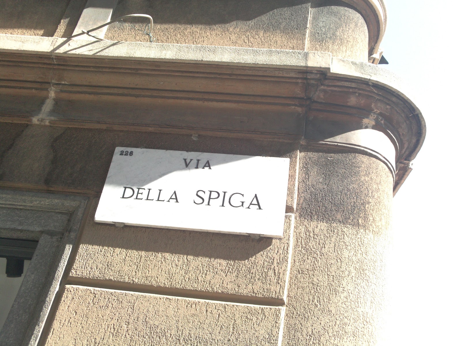 via della spiga milano mappa