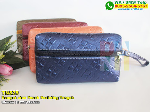 Dompet Atau Pouch Resleting Tengah