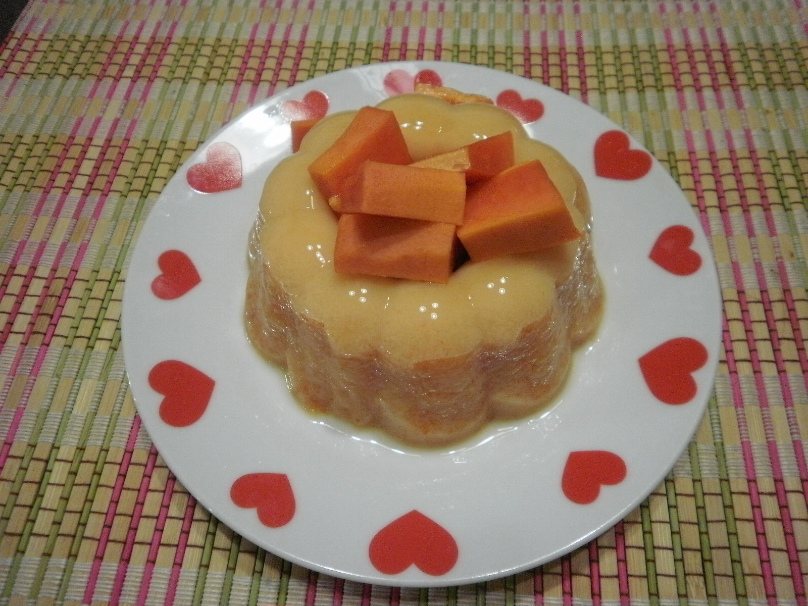 Zara ♥ Baking PAPAYA MILK PUDDING