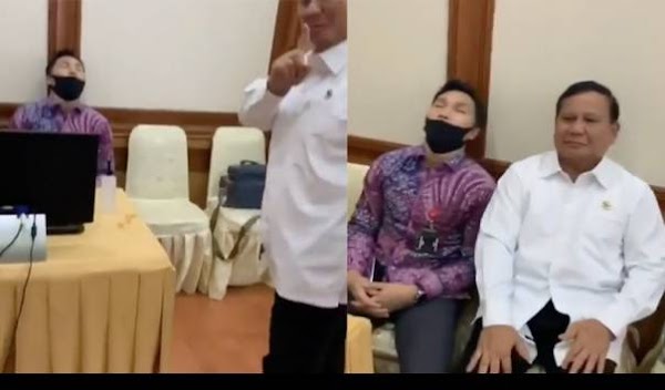 Lihat Anak Buah Tidur dalam Rapat, Kapolda Jatim Seharusnya Meniru Cara Prabowo