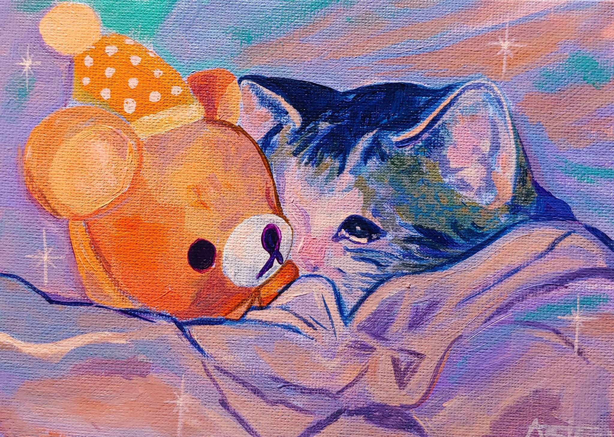 20 Pinturas de los memes de gatitos más famosos de