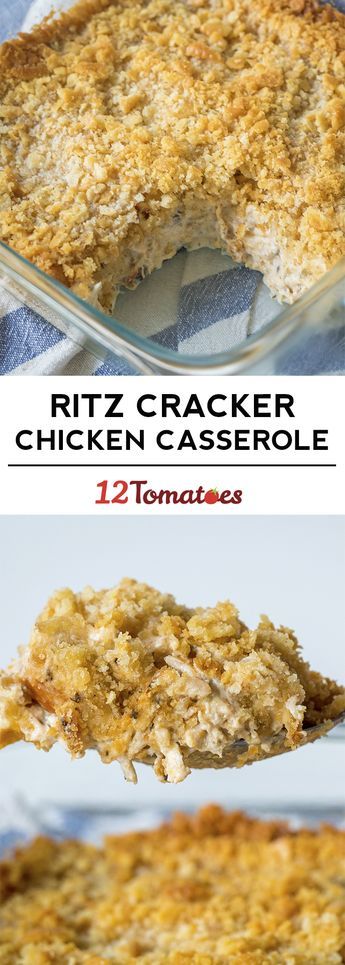 Ritz cracker chicken casserole More