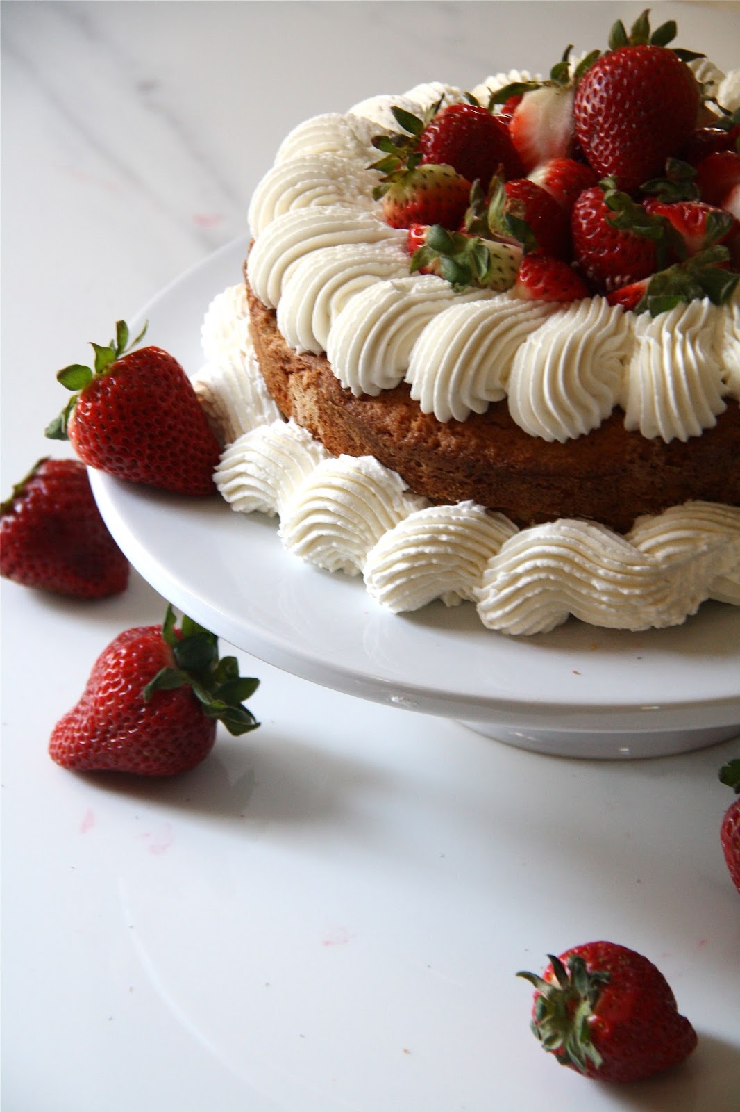 salted sugared spiced™ Strawberry Jam Sponge Cake