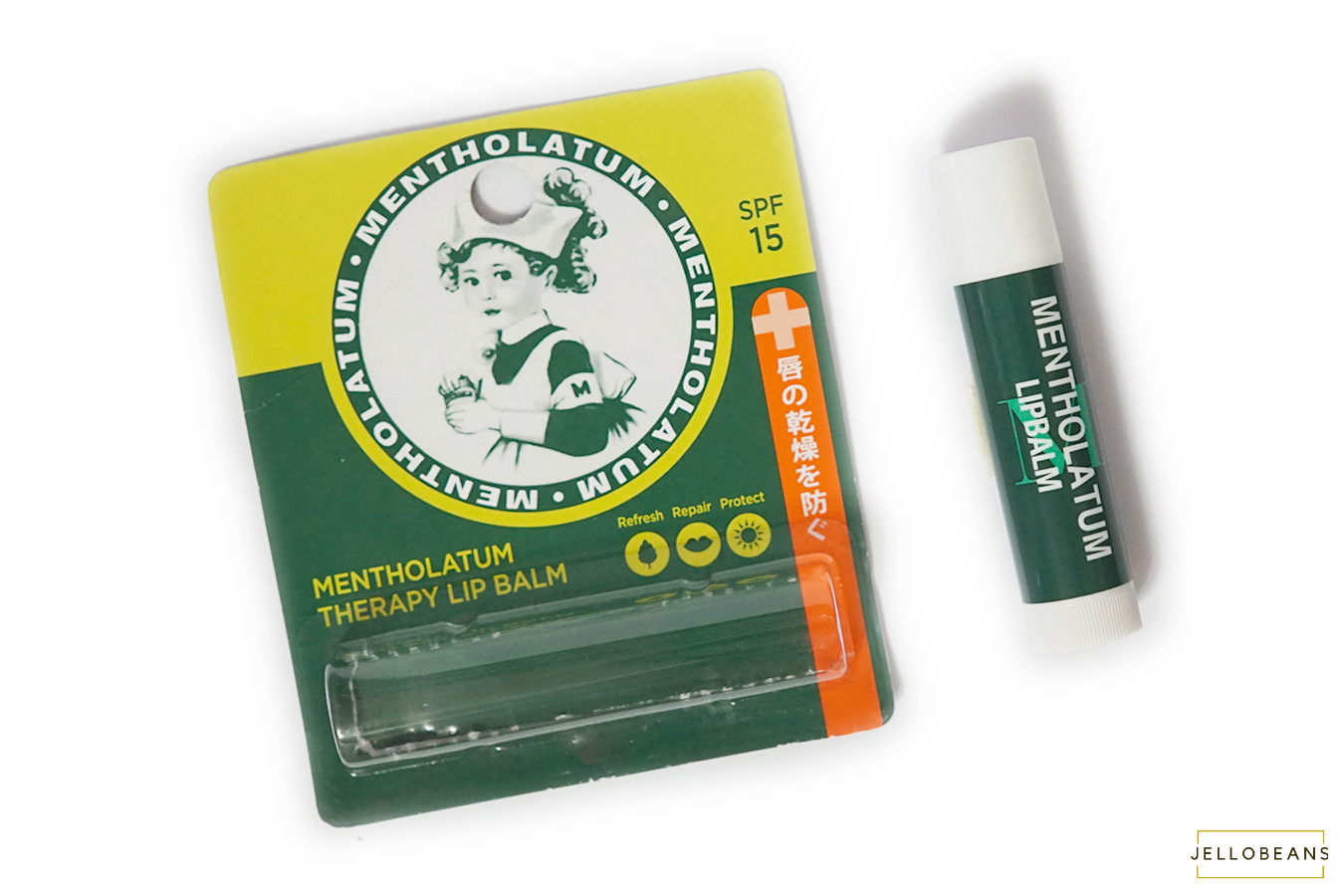 Mentholatum Therapy Lip Balm Review Jello Beans