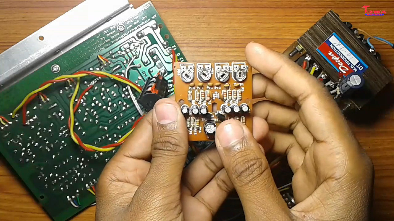 How to increase bass on 2n3055 transistor amplifier board.