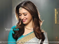 tamanna photos, tamanna bhatia unseen beautiful saree pic in blue color.