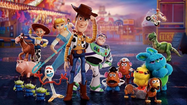 Toy story 4 - top movies in 2019