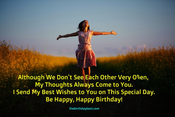 Be Happy Birthday Wishes