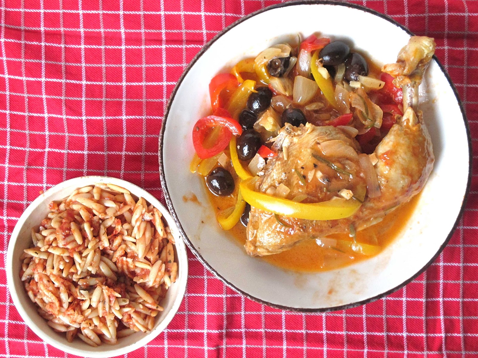 Moois van ' M(i)e' Recept kip met olijven en paprika op de wijze van