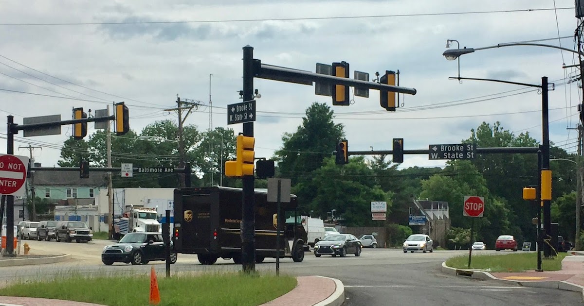 Information about Media that you won't get anywhere else..... Traffic Light on Baltimore Ave
