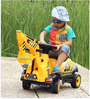 Đồ chơi xe cẩu điện siêu bền, mẫu mới nhất cho bé tại Nha Trang, hỗ trợ giao hàng toàn quốc