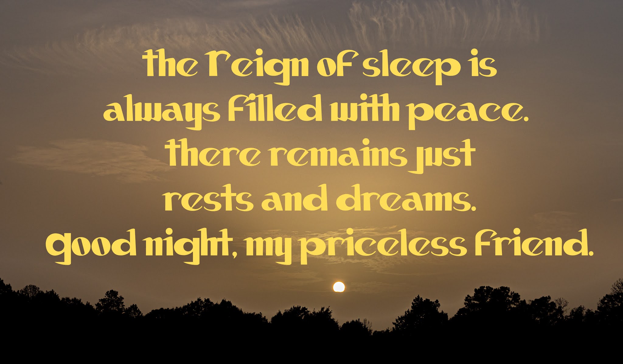 Inspirational good night messages for friends Inspirational good night messages for friends