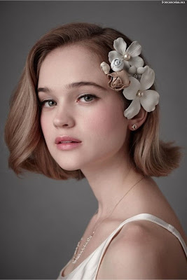 Peinado de Novia Pelo Corto Peinado de Novia Pelo Corto