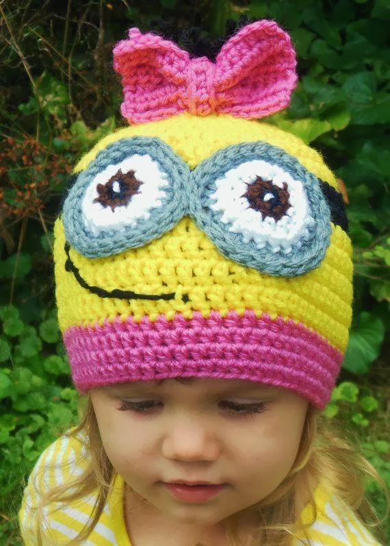 hat cool ideas crochet Crochet Hat Minion Ideas Products: &