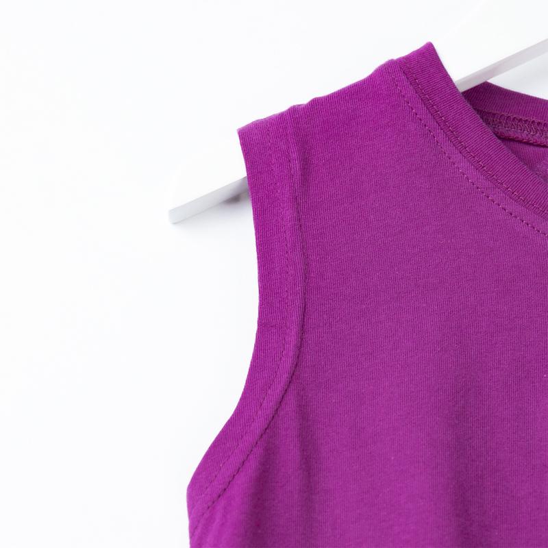Áo Thun Bé Gái Cotton Sát Nách In Hoạt Hình - GUANGZHOU 158357 7 8 507