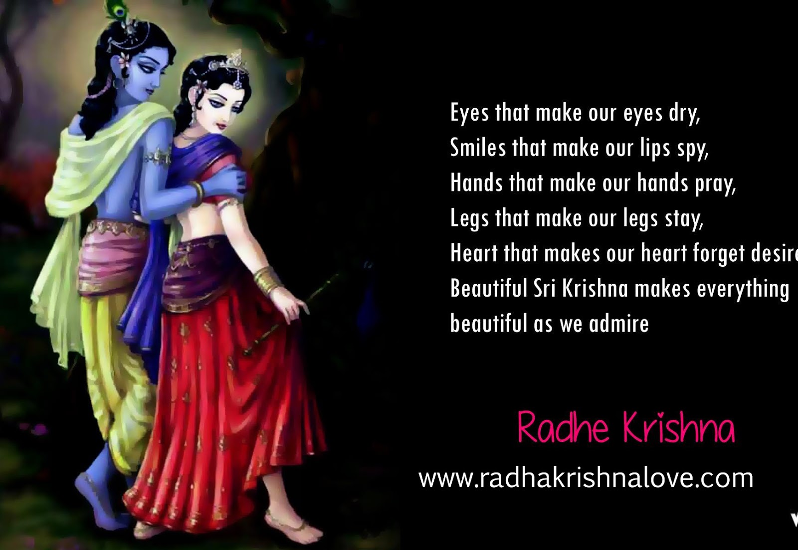 Radha Krishna Quotes on Love in English