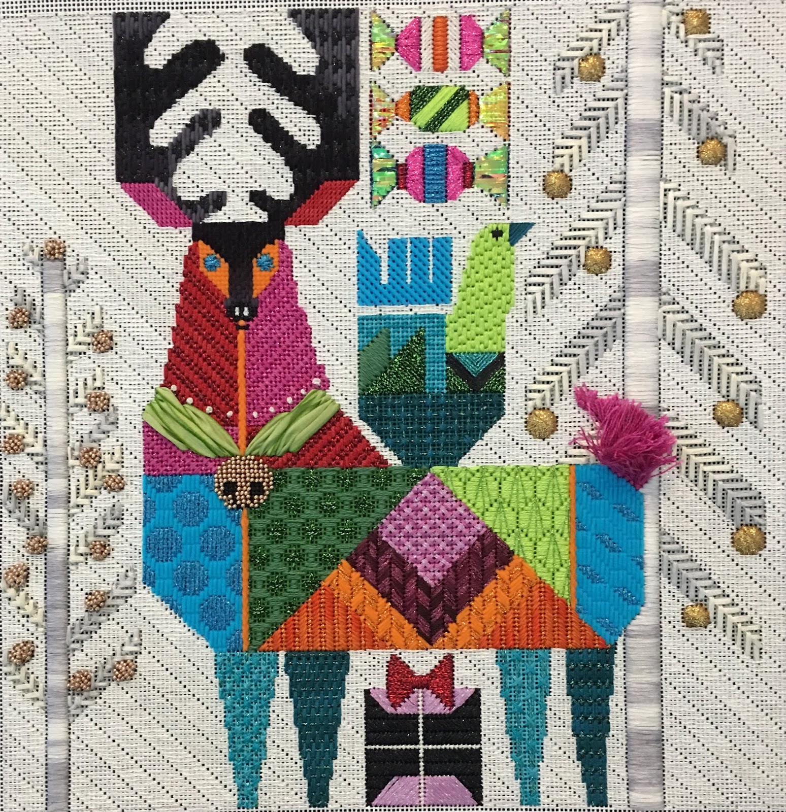 Needlepoint Social: Teaching Projects