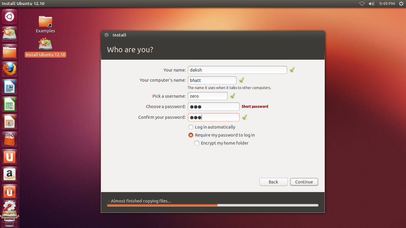 Установить xi. Ubuntu install TSDUCK. Начальные подсказки после установки Ubuntu.